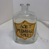 painted apothecary bottle (ACET)