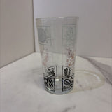 tall boat theme glass