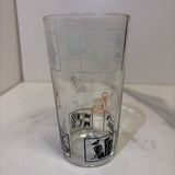 tall boat theme glass