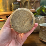 #483 Handmade Pottery Bottle 4.5" Tall