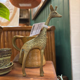 #484 Brass Giraffe