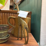 #484 Brass Giraffe