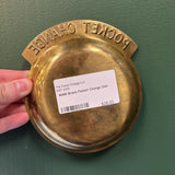 #496 Brass Pocket Change Dish