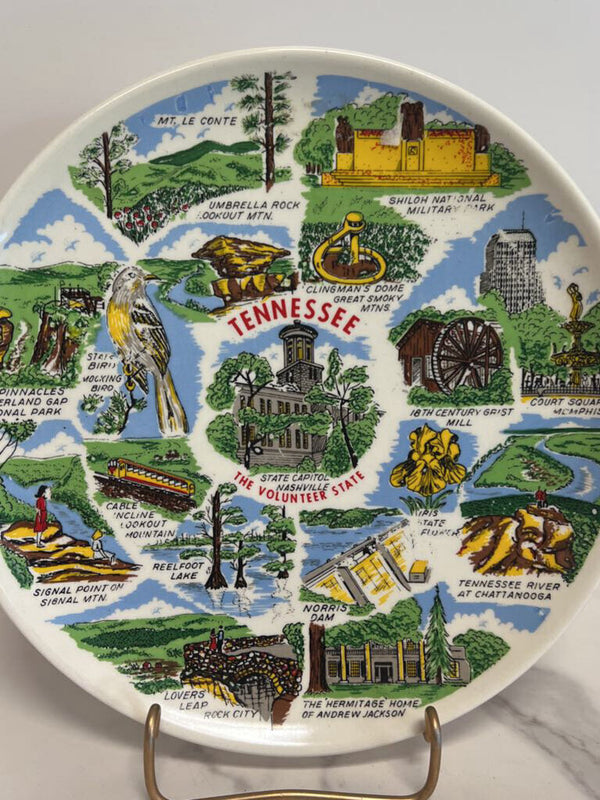 Tennessee Souvenir Plate