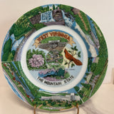West Virginia Souvenir Plate