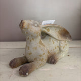 laying distressed bunny