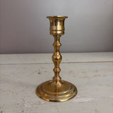 5.5" vintage brass candlestick