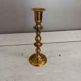 9.5" vintage brass candlestick