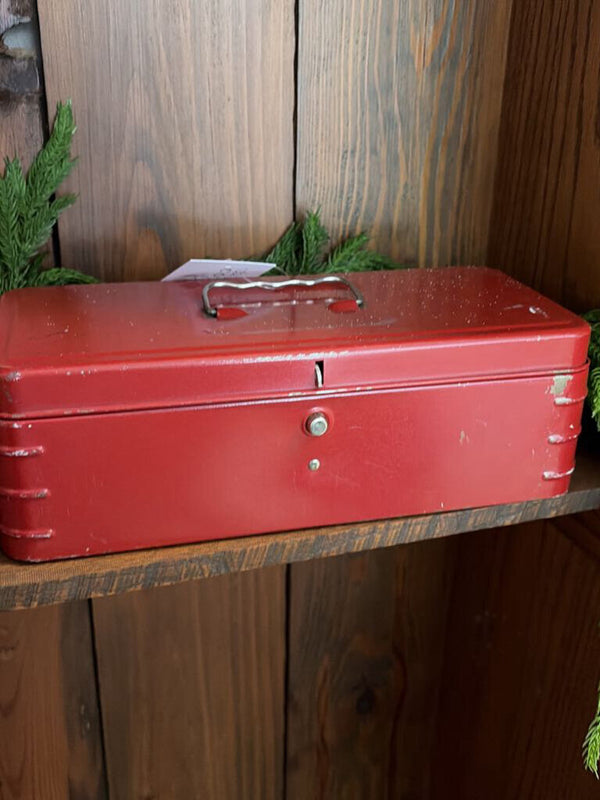 red metal box