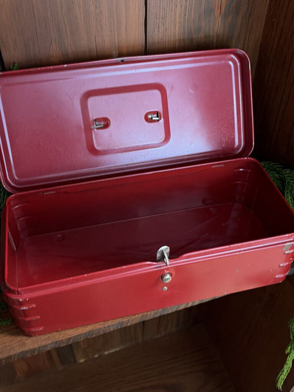 red metal box