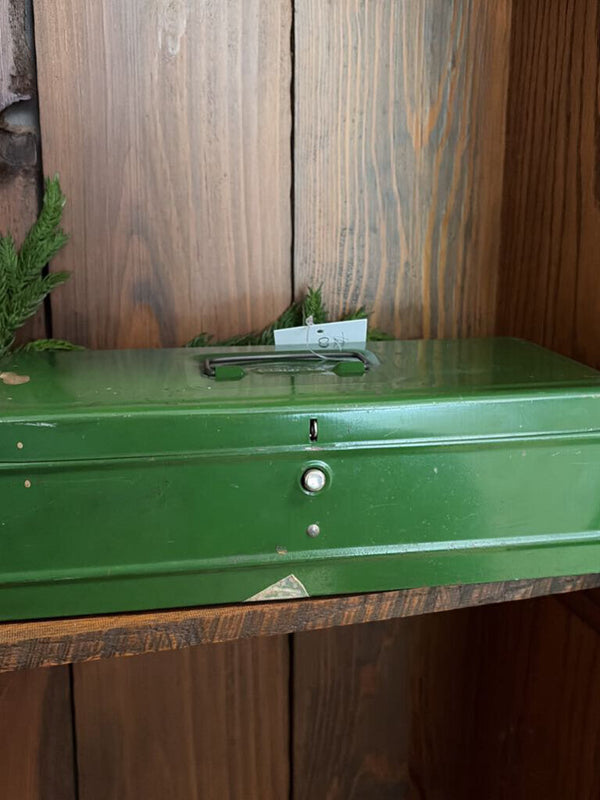 green metal box