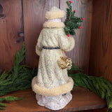 ivory santa with girl