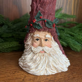 short santa candlestick