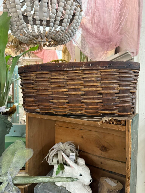 Vintage European basket