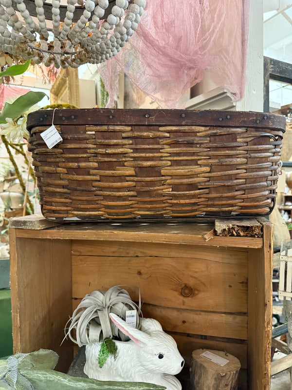 Vintage European basket