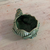 vintage frog planter