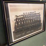 flight framed antique photo