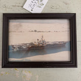 small framed boat/water picture style 3