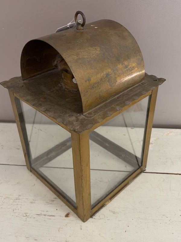 antique brass lantern