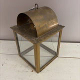 antique brass lantern