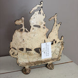 sailboat antique doorstop