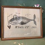 whale art