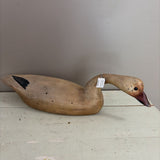 large wooden goose