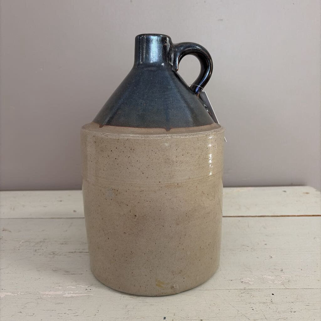 2 tone stoneware jug