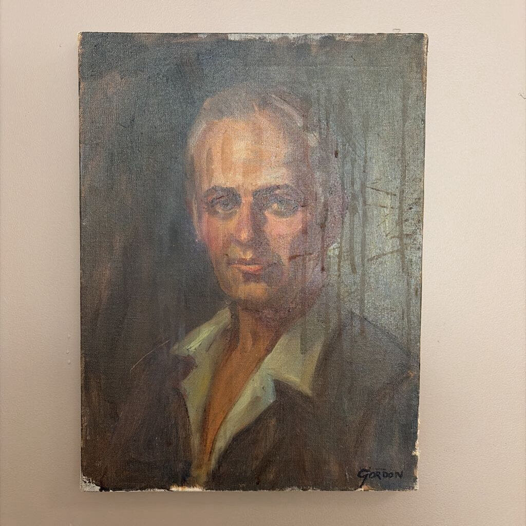 portrait painting on canvas