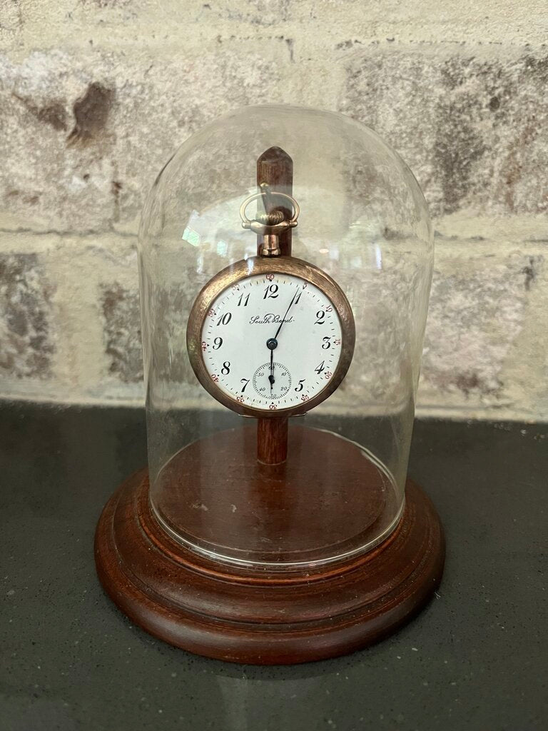 Vintage Pocket watch in cloche