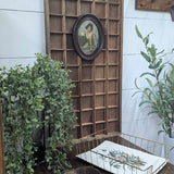 Vintage wood divided tray/shelf 16" x 32"