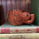 #547 Elephant Basket with Handle