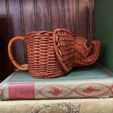 #547 Elephant Basket with Handle