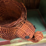 #547 Elephant Basket with Handle