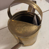 small brass watering can