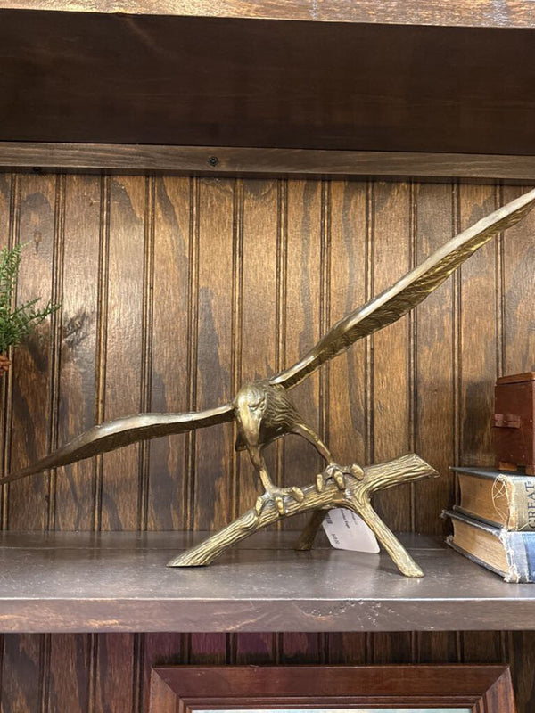 Brass Perched Eagle