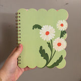 Daisies Spiral Journal