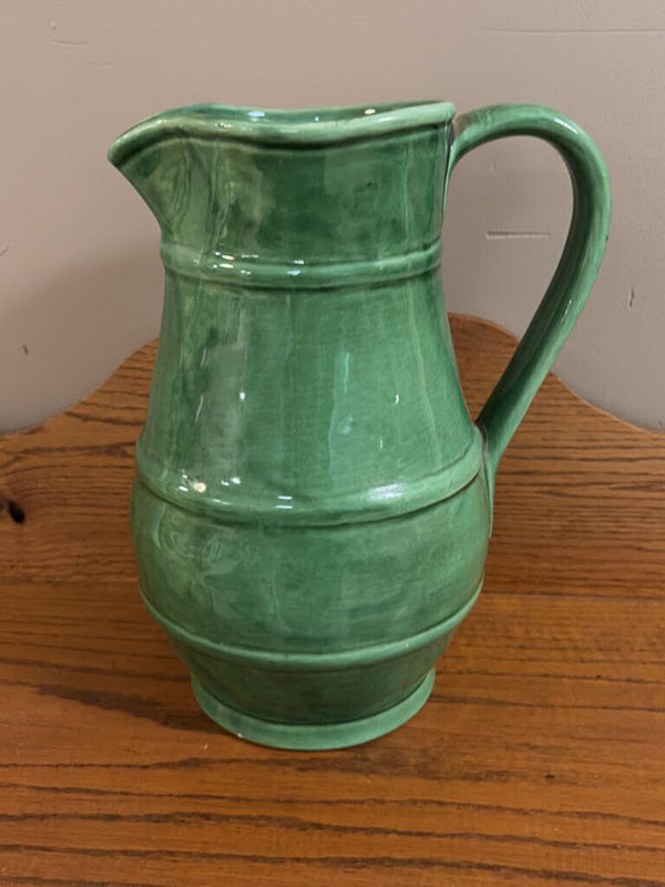 large green pitcher