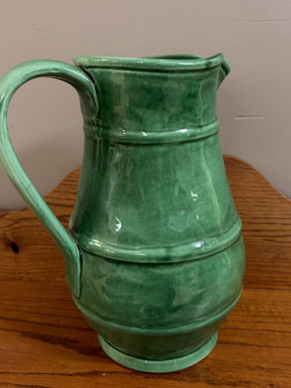 large green pitcher