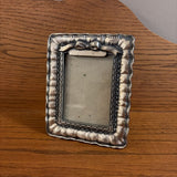 vintage silver bow frame