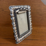 vintage silver bow frame