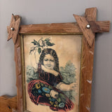 framed little lizzie art