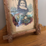 framed little lizzie art