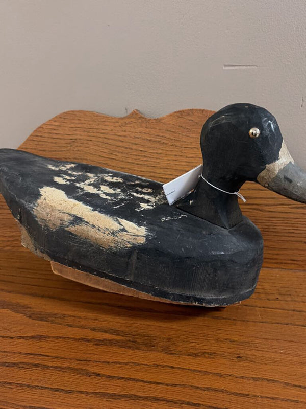 antique wood primitive wooden decoy