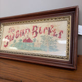the old oaken bucket cross stitch art