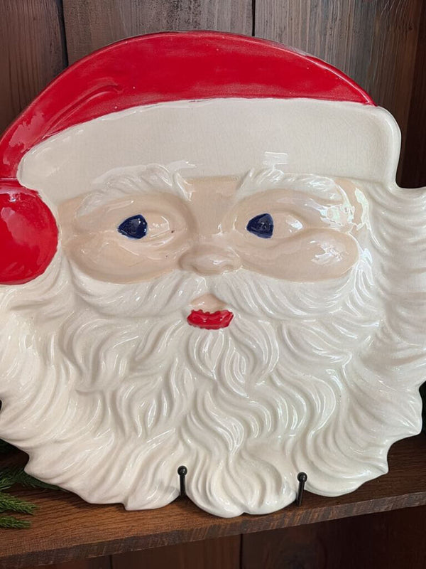 santa platter
