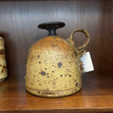 #616 Studio Handmade Pottery Vessel - Brown Earth Toned Glaze
