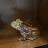 #619 Vintage Frog Money Bank