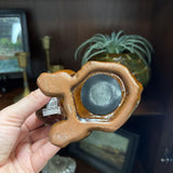 #619 Vintage Frog Money Bank