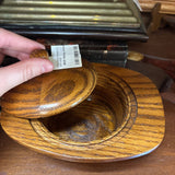 #626 Oblong Wood Box with Lid